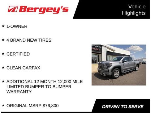 Certified 2023 GMC Sierra 1500 Denali w/ Technology Package AWD/4WD image 4