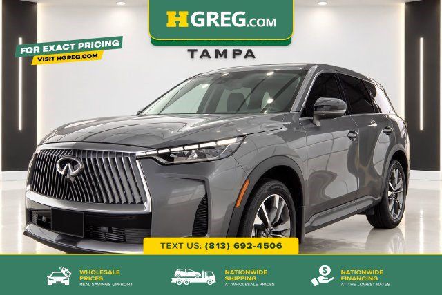 Used 2026 INFINITI QX60 Pure w/ Cargo Package FWD image 1