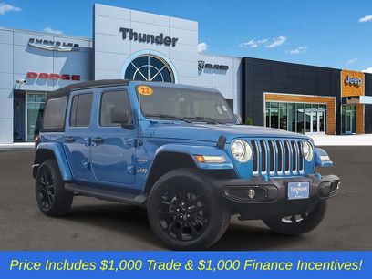 Used 2022 Jeep Wrangler Unlimited Sahara 4xe w/ Cold Weather Group
