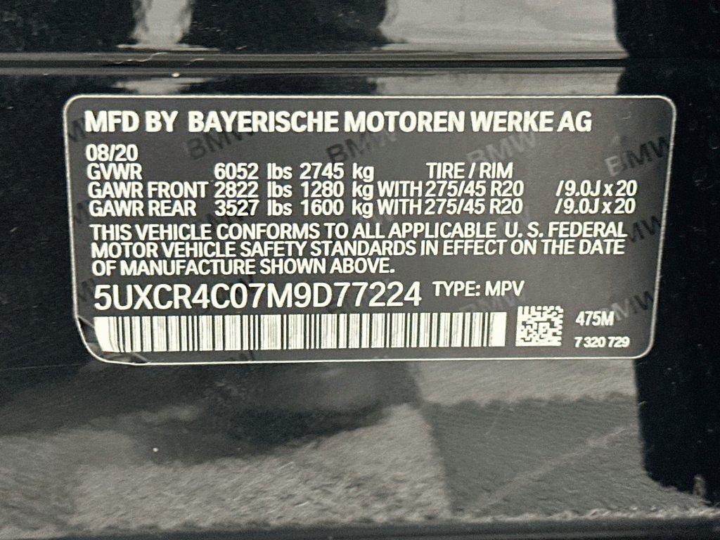 Used 2021 BMW X5 sDrive40i w/ Convenience Package RWD image 33