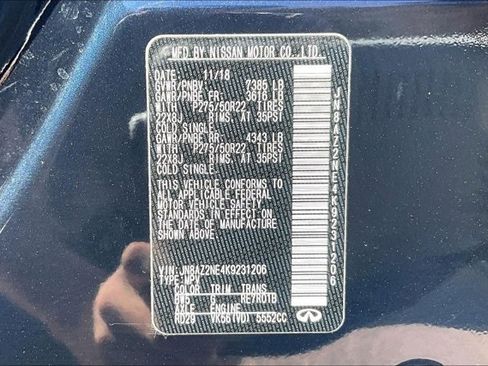 Used 2019 INFINITI QX80 Limited w/ All-Season Package AWD/4WD image 19