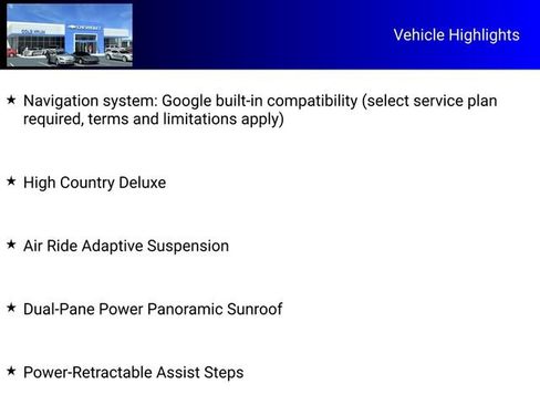 New 2026 Chevrolet Tahoe High Country image 3