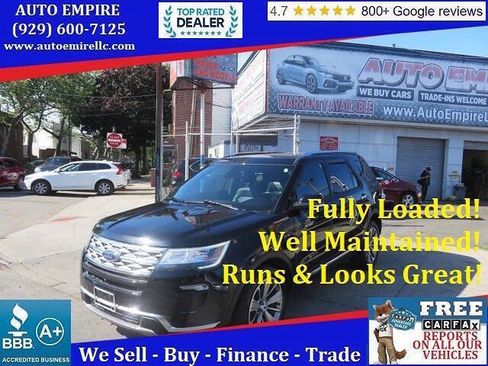 Used 2018 Ford Explorer Limited w/ Equipment Group 301A AWD/4WD image 1