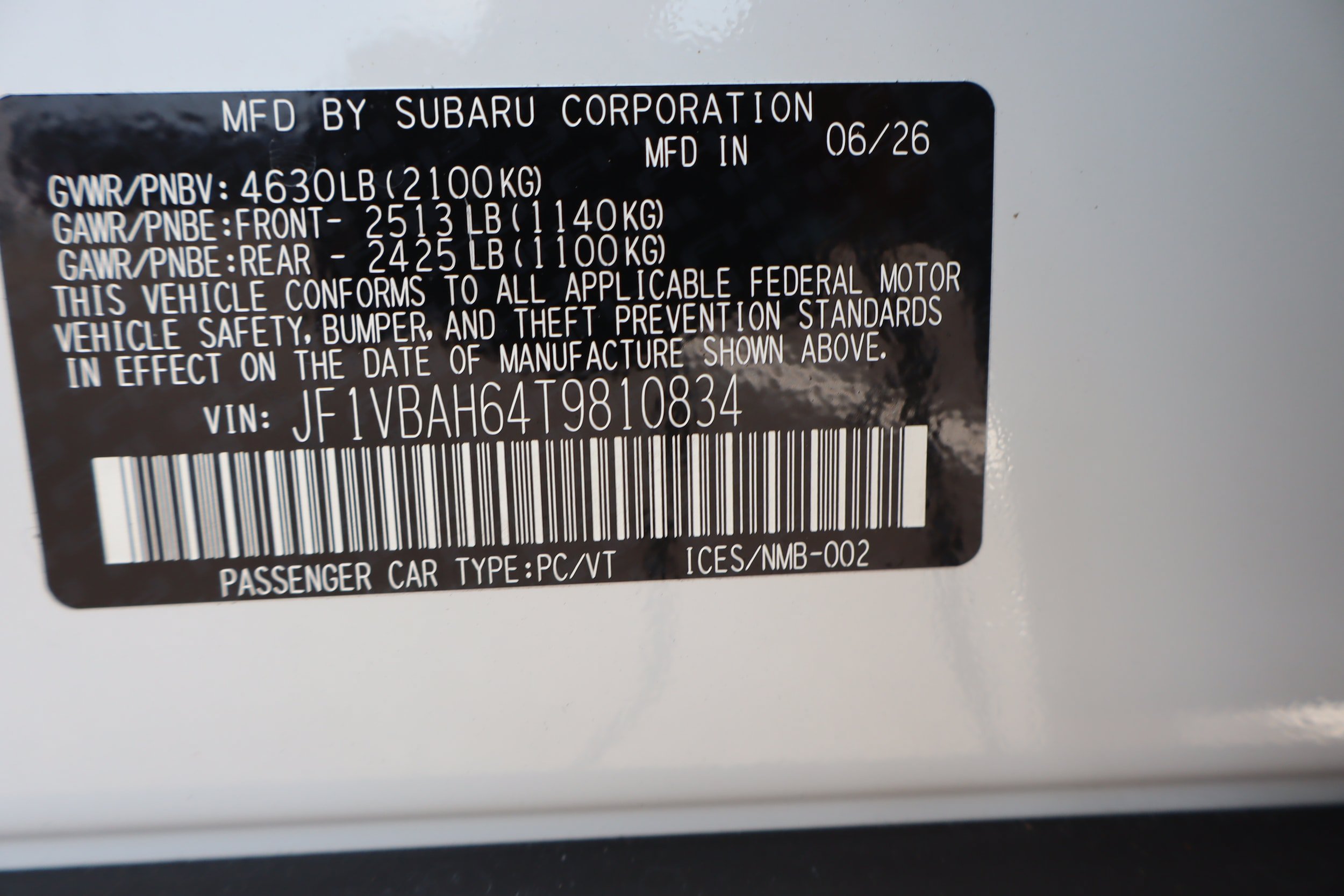 New 2026 Subaru WRX Premium AWD/4WD image 20