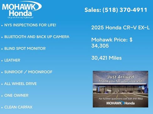 Used 2025 Honda CR-V EX-L image 4