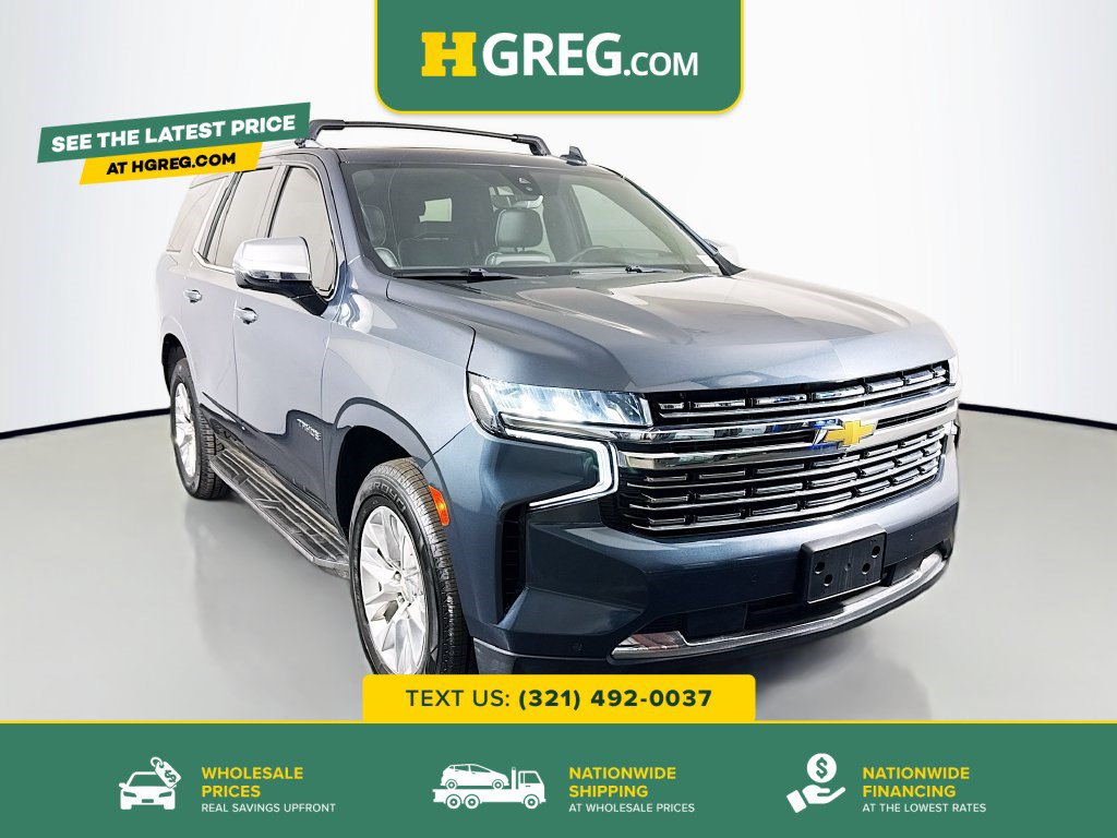 Used 2021 Chevrolet Tahoe Premier w/ Premium Package AWD/4WD image 1