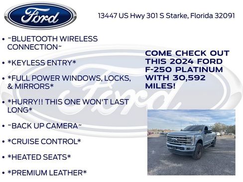 Used 2024 Ford F250 Platinum image 12
