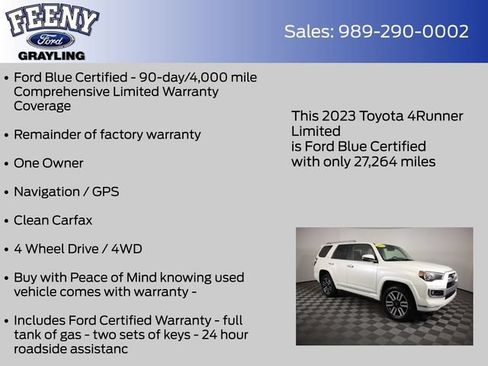 Used 2023 Toyota 4Runner Limited AWD/4WD image 5