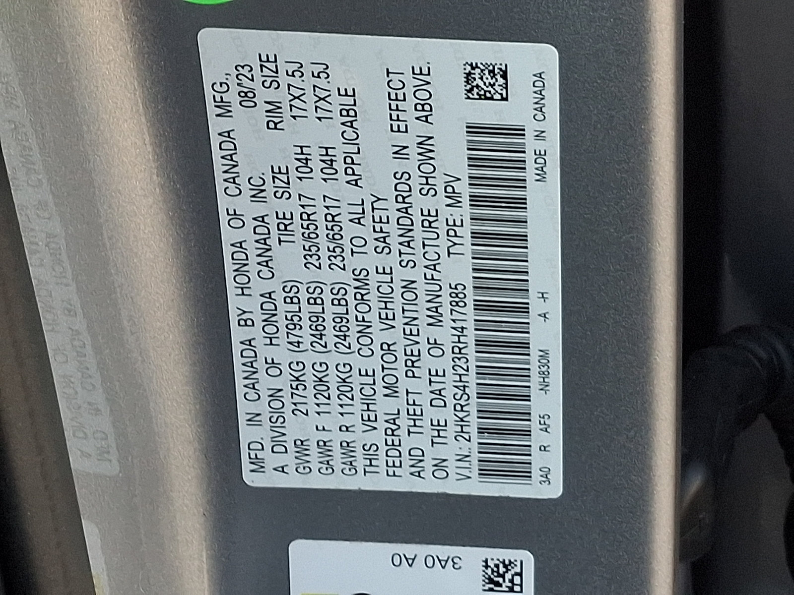 Used 2024 Honda CR-V LX image 25