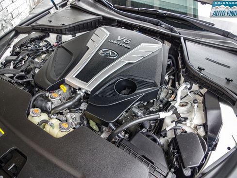 Used 2016 INFINITI Q50 Red Sport 400 image 27