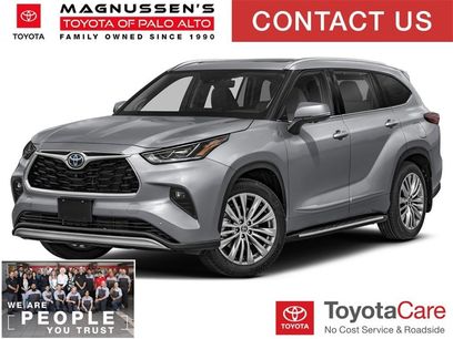 New 2025 Toyota Highlander Platinum