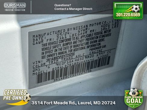 Used 2025 Nissan Sentra SV w/ All-Weather Package FWD image 27