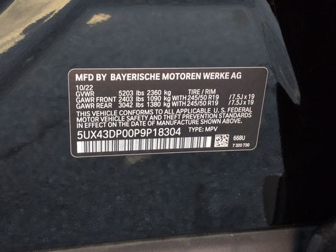 Certified 2023 BMW X3 sDrive30i w/ Convenience Package image 35