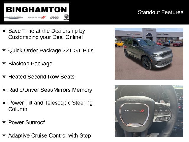 New 2026 Dodge Durango GT AWD/4WD image 5