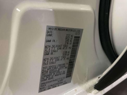 New 2026 Nissan Frontier SV w/ All-Weather Content Package image 19