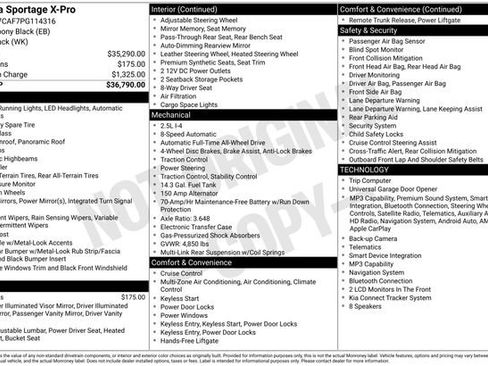Certified 2023 Kia Sportage X-Pro AWD/4WD image 4
