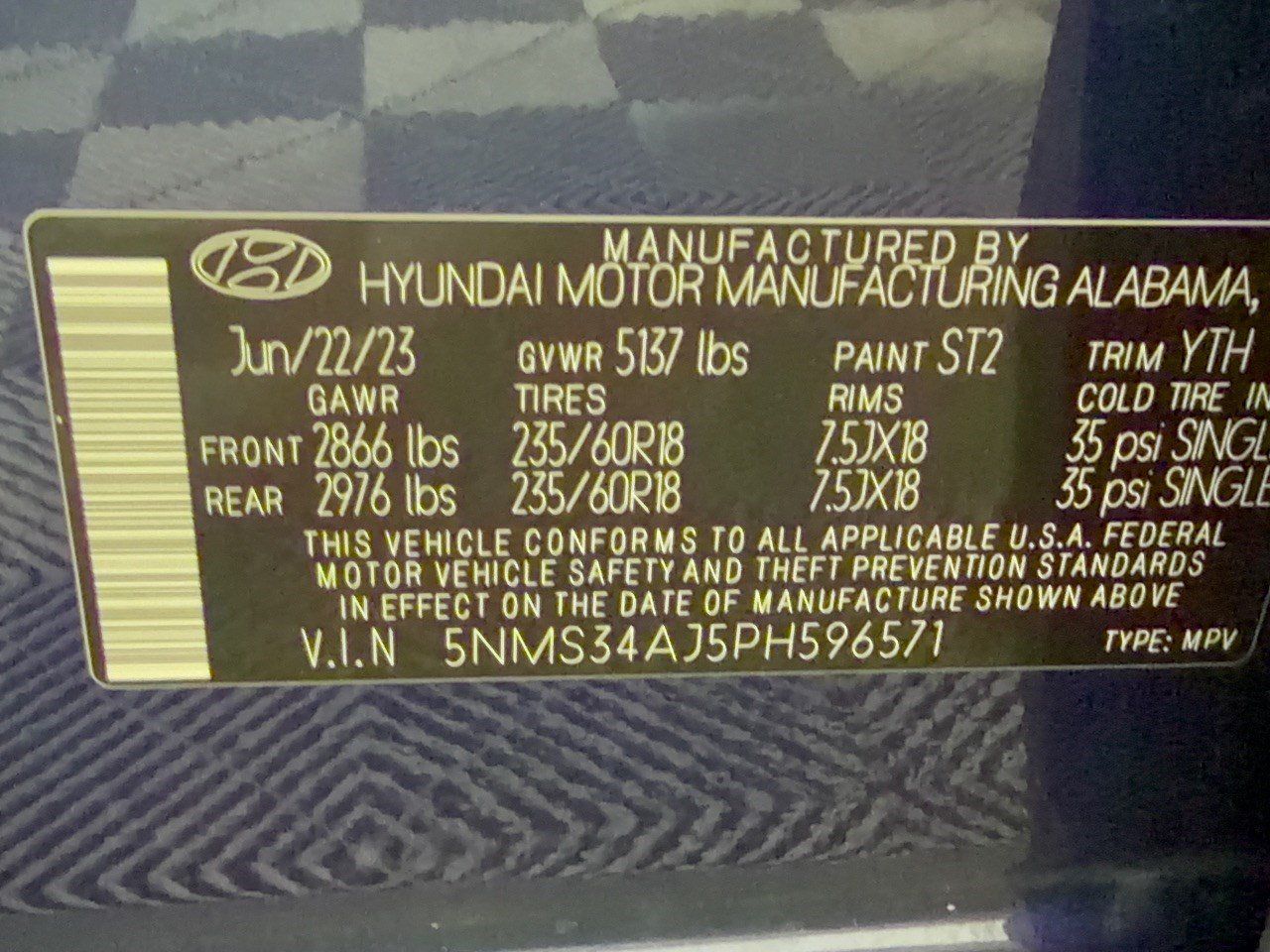 Used 2023 Hyundai Santa Fe SEL w/ Premium Package FWD image 31