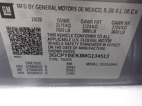 Used 2021 Chevrolet Silverado 1500 Custom AWD/4WD image 50