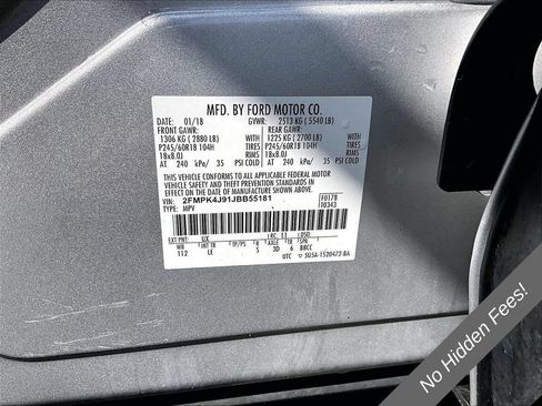 Used 2018 Ford Edge SEL w/ Equipment Group 201A AWD/4WD image 30
