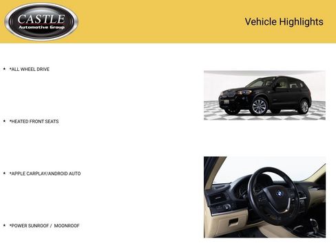 Used 2017 BMW X3 xDrive28i image 3