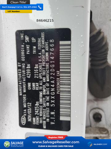 Used 2013 Kia Optima EX w/ Premium Pkg FWD image 16