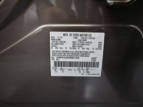 Used 2019 Ford Edge SEL w/ Equipment Group 201A image 49