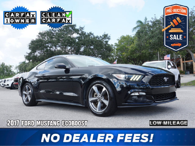 Used 2017 Ford Mustang Coupe w/ Enhanced Security Package RWD image 1