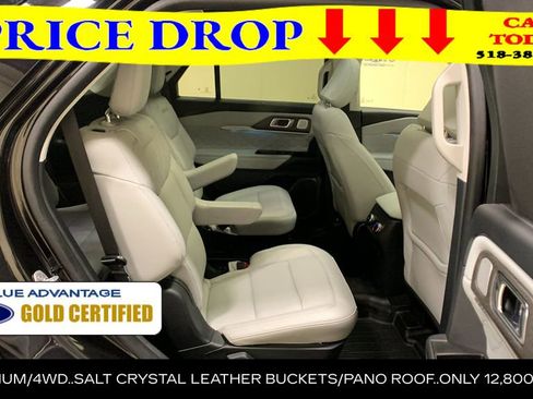 Certified 2025 Ford Explorer Platinum w/ LUX Leather Package AWD/4WD image 16