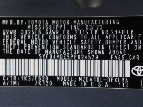 Certified 2023 Toyota Corolla LE image 17