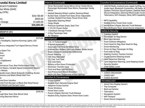 New 2026 Hyundai Kona Limited image 5
