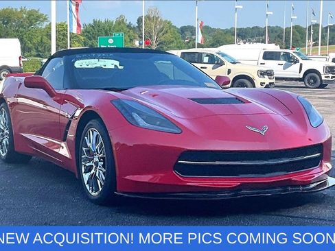 Used 2014 Chevrolet Corvette Stingray Convertible w/ 3LT Preferred Equipment Group RWD image 1