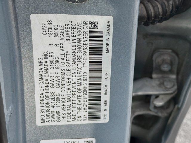 Used 2022 Honda Civic Touring image 33