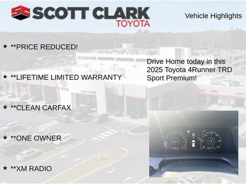 Used 2025 Toyota 4Runner TRD Sport Premium AWD/4WD image 10