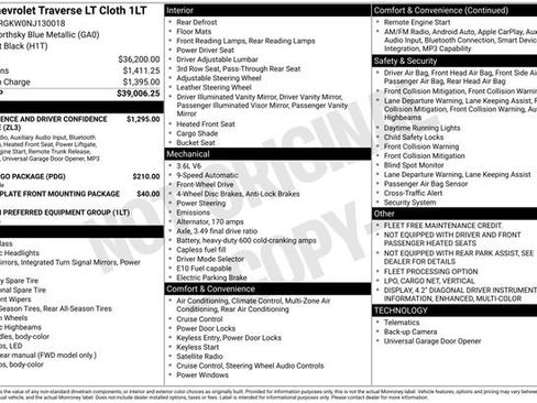 Used 2022 Chevrolet Traverse LT image 6