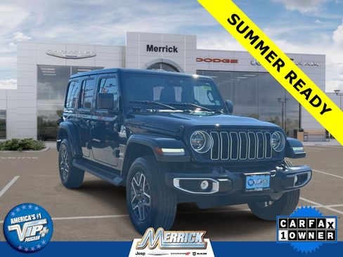 Certified 2024 Jeep Wrangler Unlimited Sahara AWD/4WD image 1