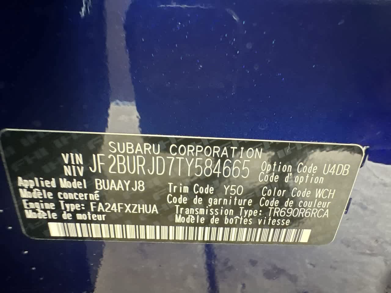 New 2026 Subaru Outback Touring XT AWD/4WD image 29