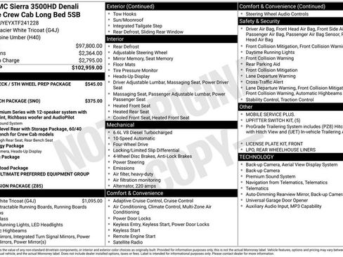New 2026 GMC Sierra 3500 Denali Ultimate AWD/4WD image 17