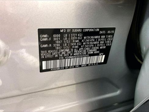 Used 2025 Subaru Ascent Premium AWD/4WD image 36