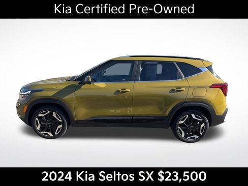 Certified 2024 Kia Seltos SX w/ SX Sunroof Package image 7