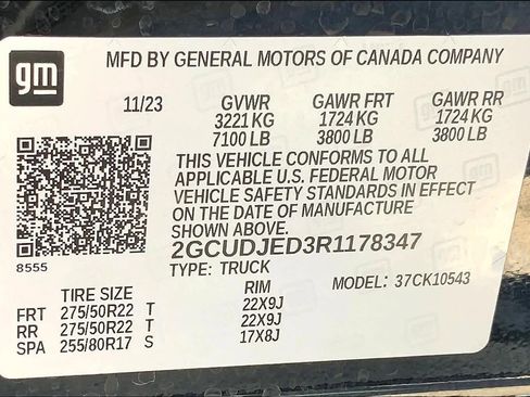 Used 2024 Chevrolet Silverado 1500 High Country w/ High Country Premium Package image 36