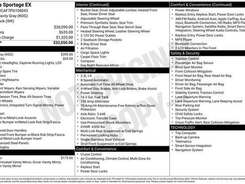 Used 2023 Kia Sportage EX image 21