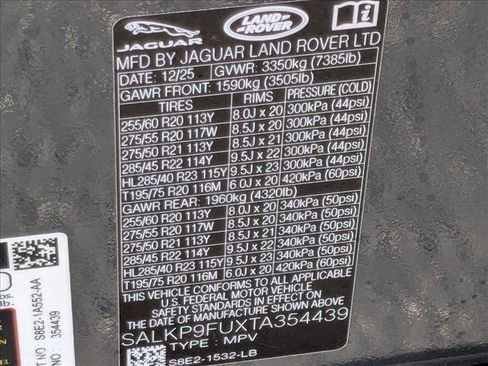 New 2026 Land Rover Range Rover SE image 19