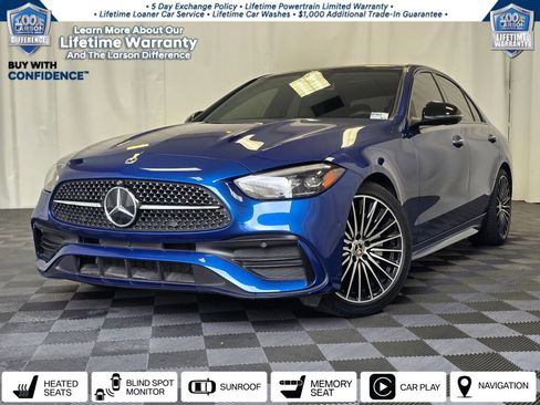 Used 2024 Mercedes-Benz C 300 4MATIC Sedan w/ AMG Line w/ Night Package image 1