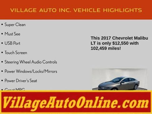 Used 2017 Chevrolet Malibu LT FWD image 8