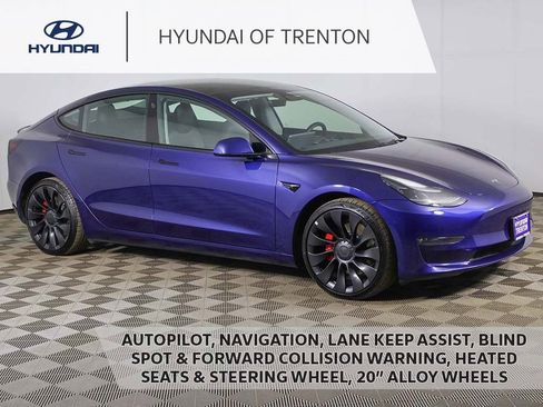 Used 2023 Tesla Model 3 Performance AWD/4WD image 1