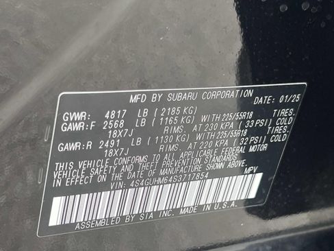 Certified 2025 Subaru Crosstrek 2.5i Limited w/ Popular Package #4A AWD/4WD image 35