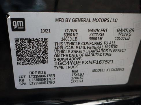 Used 2022 Chevrolet Silverado 3500 LTZ w/ LTZ Convenience Package image 59