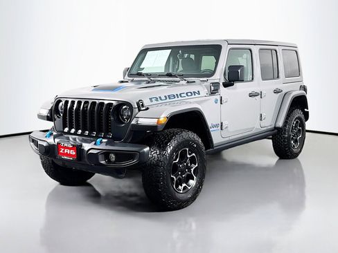 Used 2023 Jeep Wrangler Unlimited Rubicon 4xe w/ Cold Weather Group image 1