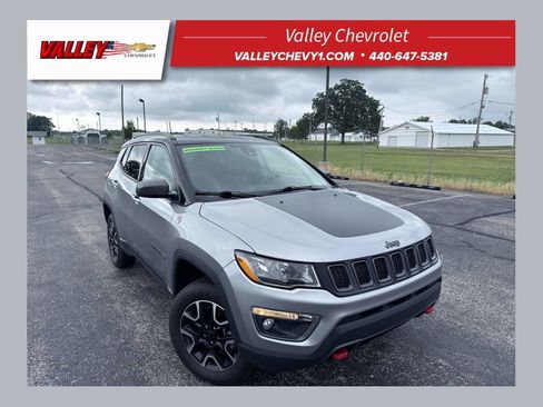 Used 2021 Jeep Compass Trailhawk AWD/4WD image 1