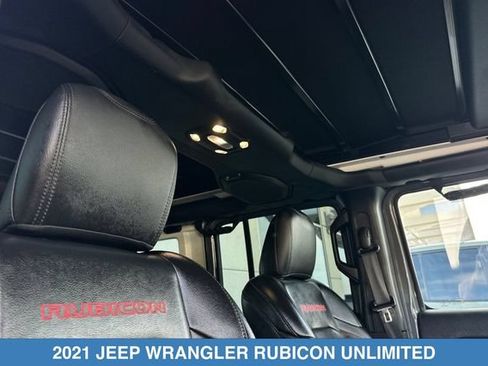 Used 2021 Jeep Wrangler Unlimited Rubicon AWD/4WD image 19